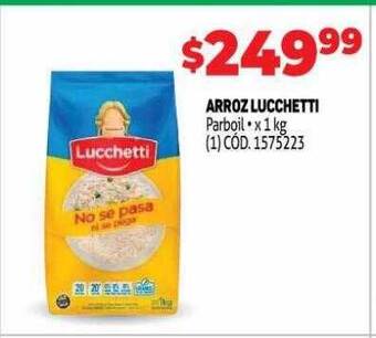 Makro Arroz lucchetti oferta