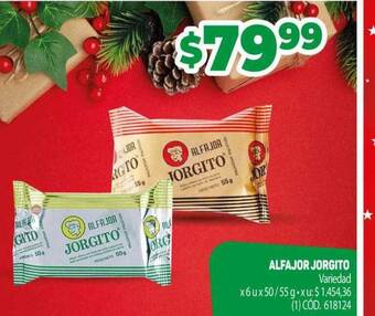 Makro Alfajor jorgito oferta