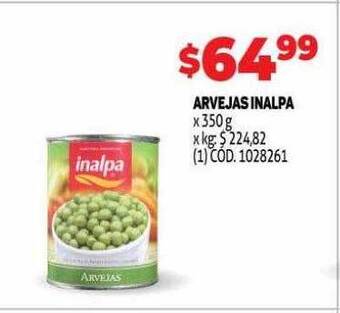 Makro Arvejas inalpa oferta
