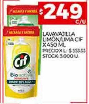 Supermercados DIA Cif oferta