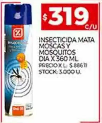 Supermercados DIA Insecticida mata moscas y mosquitos oferta