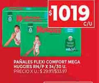 Supermercados DIA Pañales flexi comfort mega huggies oferta