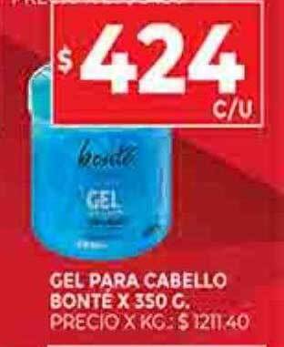 Supermercados DIA Gel para cabello bonte oferta