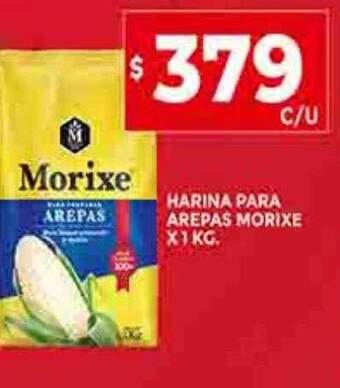Supermercados DIA Harina para arepas morixe oferta