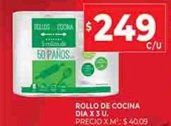Supermercados DIA Rollo de cocina oferta