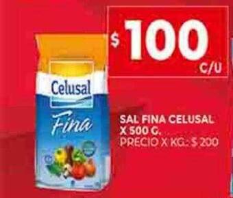 Supermercados DIA Sal fina celusal oferta