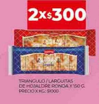 Supermercados DIA Triangulo-larguitas de hojaldre ronda oferta
