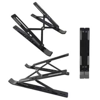 Pinturerías Rex Soporte notebook base eleva aluminio plegable lusqtoff oferta