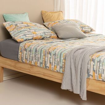 Arredo Juego de sábanas queen pincel picado oferta