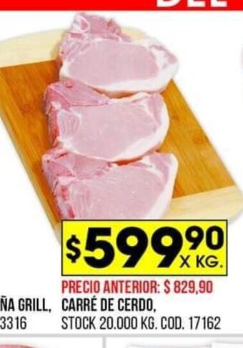 Coto Carré de Cerdo oferta
