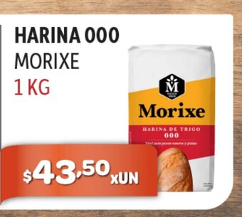 El Milagro Mayorista Harina 000 Morixe 1 kg oferta