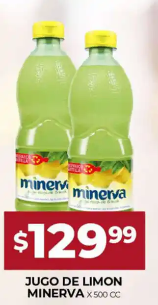 Jugo De Limon Minerva x 500 cc