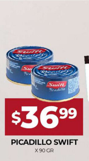 Supermercados Tadicor Picadillo Swift x 90gr oferta