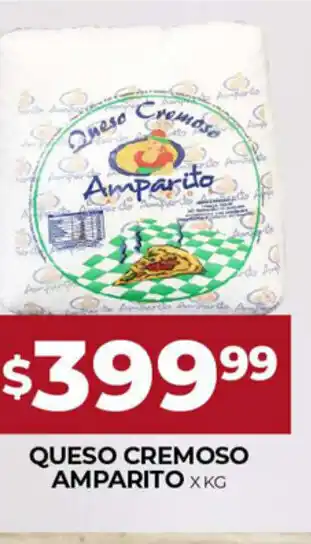 Supermercados Tadicor Queso Cremoso Amparito x kg oferta