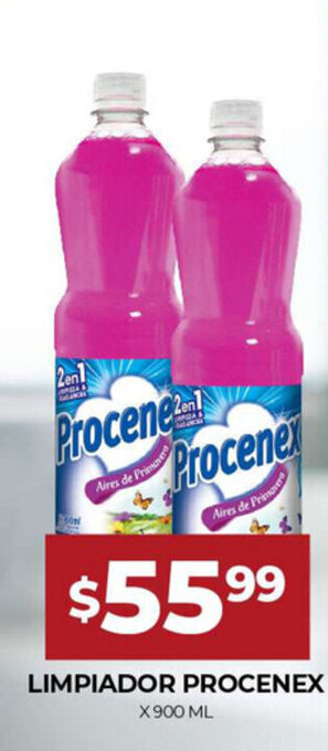 Supermercados Tadicor Limpiador Procenex x 900ml oferta