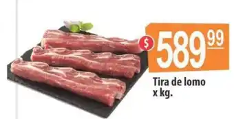 Autoservicio Capo Tira de lomo xkg oferta