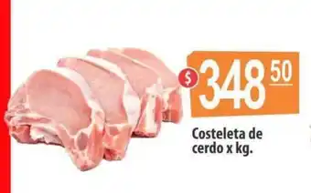 Autoservicio Capo Costeletas de Cerdo ckg oferta