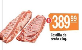 Autoservicio Capo Costilla de cerdo xkg oferta