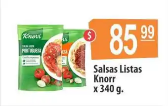 Autoservicio Capo Salsas Listas Knorr x340 g oferta