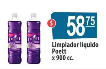 Autoservicio Capo Limpiador liquido Poett x900 cc oferta