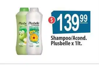 Autoservicio Capo Plusbelle Shampoo/Acond. x1 lt oferta