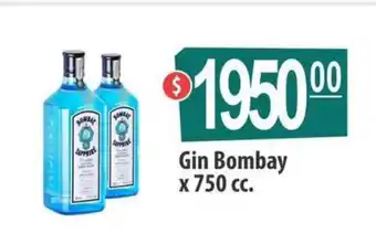 Autoservicio Capo Bombay Gin x750cc oferta
