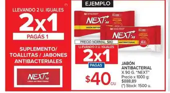 Carrefour Market Next Jabón Antibacterial x90g oferta