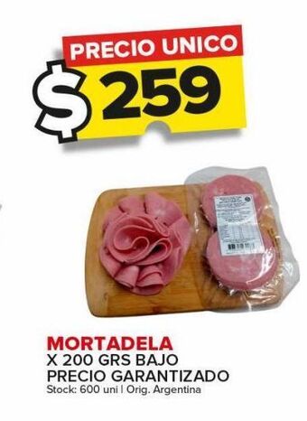 Carrefour Mortadela x 200g oferta