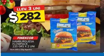 Carrefour Hamburguesa finexcor x 2un oferta