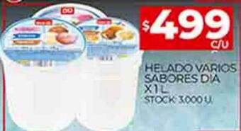 Supermercados DIA Helado varios sabores dia oferta