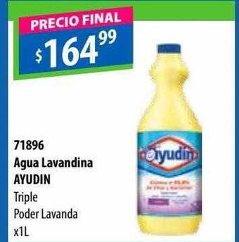 Micropack Agua lavandina ayudin oferta