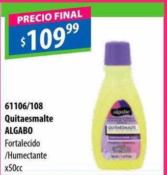 Quitaesmalte algabo