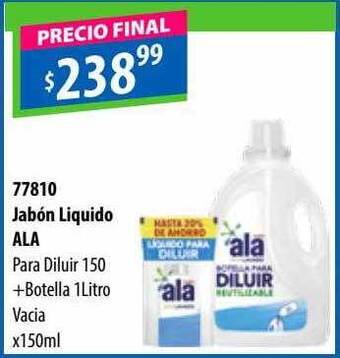 Micropack Jabón líquido ala oferta