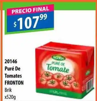 Micropack Puré de tomates fronton oferta