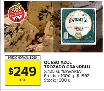 Carrefour Market Bavaria Queso Azul Trozado Grandblu x125g oferta