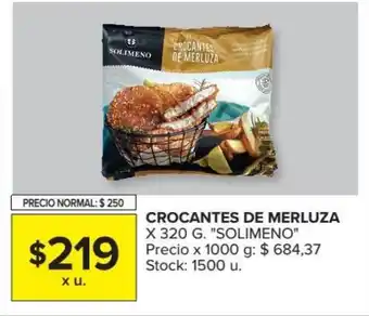Carrefour Market Solimeno Crocantes De Merluza x320g oferta