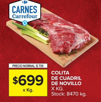 Carrefour Market Colita de Cuadril de Novillo oferta
