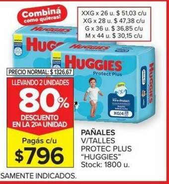 Carrefour Huggies Pañales oferta