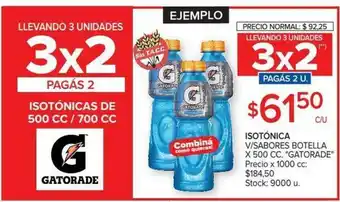 Carrefour Gatorade Isotónica x500 cc oferta