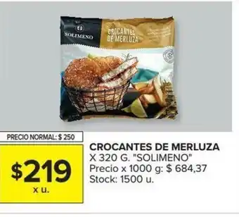 Carrefour Solimeno Crocantes De Merluza x320g oferta