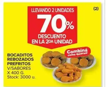 Carrefour Bocaditos Rebozados Prefritos x400g oferta