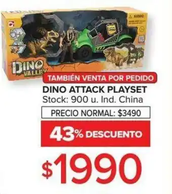 Carrefour Dino Attack Playset oferta