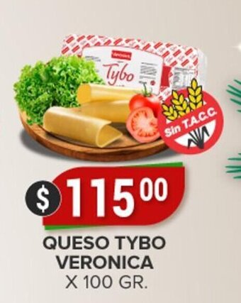Supermercados Mayor Queso tybo veronica oferta