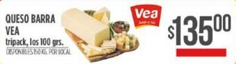 Supermercados Vea Queso barra vea oferta