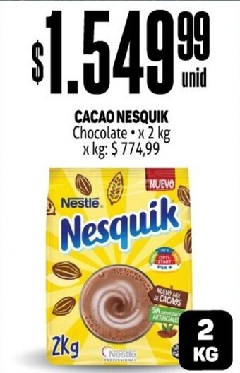 Makro Cacao NESQUIK oferta