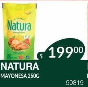 Masivos Natura mayonesa oferta