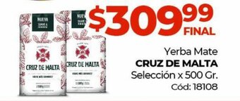 Diarco Yerba mate cruz de malta oferta