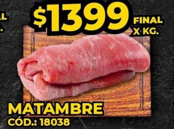 Diarco Matambre oferta