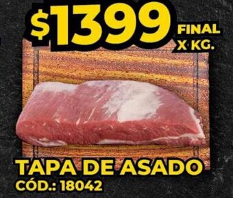 Diarco Tapa de asado oferta