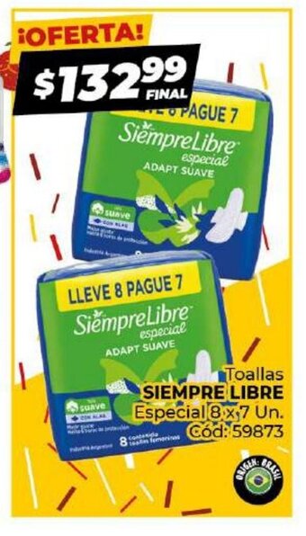 Diarco Siempre libre oferta